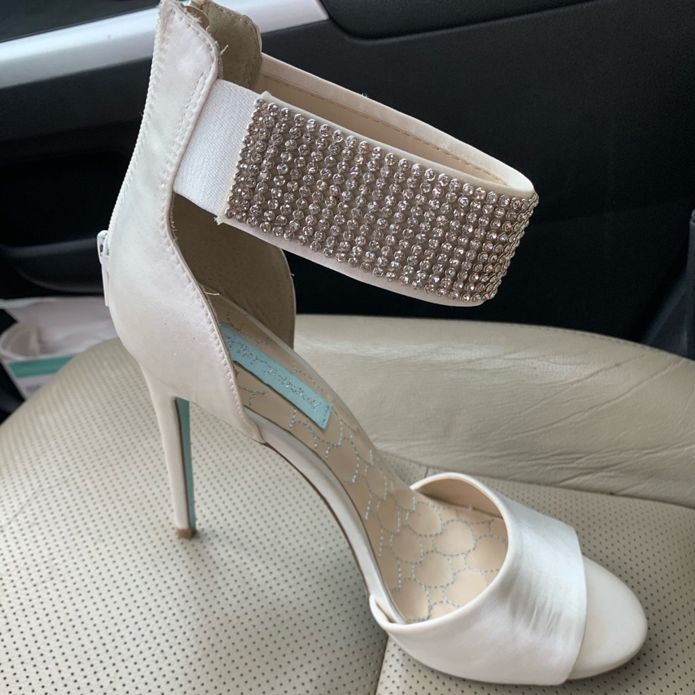 Something Blue Betsey Johnson Unite Formal Heels